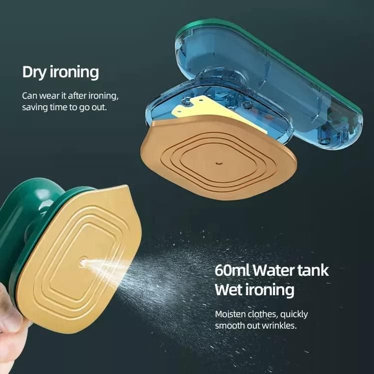 Portable Iron Travel Steamer or Mini Handheld Presser for Clothes